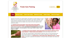 Desktop Screenshot of fostercaretraining.org